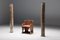 Partly Patinated Wooden Columns, 19th Century, Set of 2, Image 8