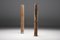 Teilweise patinierte Säulen aus Holz, 19. Jh., 2er Set 4