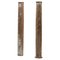 Partly Patinated Wooden Columns, 19th Century, Set of 2 1