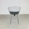 Vintage Side Chair in Chrome by Harry Bertoia, 1950s 4