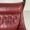 Vintage Leather Winged High Backed Falcon Chair by Sigurd Resell 3