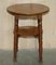 English Oak Side Table with Turned Legs, 1900s, Image 12