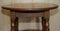 Tavolino in quercia con gambe tornite, Regno Unito, inizio XX secolo, Immagine 3