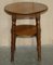 English Oak Side Table with Turned Legs, 1900s, Image 11