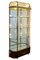 French Brass and Wood Display Cabinet by Siegel Paris, 1920s 2