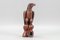 Art Deco Adler Skulptur aus geschnitztem Holz mit Glasaugen, 1960er 6