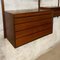 Mid-Century Modern Italian Teak Wall Bookcase attributed to Isa Bergamo, 1960s 6