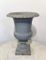 Blue Cast Iron Garden Vase, 1880s, Image 8