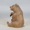 Vintage Wooden Sitting Bear, Brienz, 1950s 5