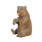 Vintage Wooden Sitting Bear, Brienz, 1950s 2