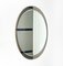 Mid-Century Italian Oval Wall Mirror from Metalvetro Galvorame, 1970s, Image 7