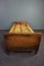 Antique Patinated Sheep Leather Daybed, Image 2