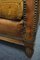 Antique Patinated Sheep Leather Daybed 12
