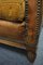 Antique Patinated Sheep Leather Daybed, Image 12