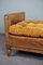 Antique Patinated Sheep Leather Daybed, Image 5