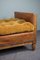 Antique Patinated Sheep Leather Daybed, Image 6