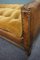 Antique Patinated Sheep Leather Daybed, Image 11