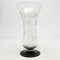 Art Deco Vase von Hortensja Glassworks, Polen, 1950er 3