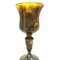 Polish Chalice Mimoza by S. Kowalczyk and J. Kazanecki for Hortensja Glassworks, 1970s, Image 2