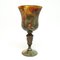 Polish Chalice Mimoza by S. Kowalczyk and J. Kazanecki for Hortensja Glassworks, 1970s, Image 5