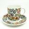 Hand-Painted Porcelain Cup from Department Karolina, Poland, 1970s 2