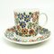 Hand-Painted Porcelain Cup from Department Karolina, Poland, 1970s, Image 3