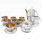 Art Deco Joanna Coffee Set from Karolina, Poland, 1960s, Set of 15 7