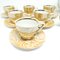 Coffee Set, Poland, 1960s, Set of 15 10