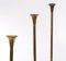 Brass Candleholders from Villeroy & Boch, Germany, 1982, Set of 3 2