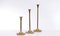 Brass Candleholders from Villeroy & Boch, Germany, 1982, Set of 3 3