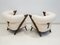 Italian White Tub Armchairs, 1960s, Set of 2, Image 7