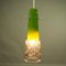 Mid-Century Pendant Lamp in Glass from Rupert Nikoll, 1950s, Image 4