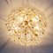 Large Mid-Century German Floral Ceiling Light in Murano Glass by Ernst Palme for Palwa, 1970s 7