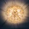 Large Mid-Century German Floral Ceiling Light in Murano Glass by Ernst Palme for Palwa, 1970s 9