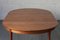 Round Extendable Dining Table attributed to CJ Rosengaarden, Denmark, 1960s 22