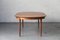 Round Extendable Dining Table attributed to CJ Rosengaarden, Denmark, 1960s 21