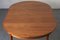 Round Extendable Dining Table attributed to CJ Rosengaarden, Denmark, 1960s 26