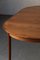 Round Extendable Dining Table attributed to CJ Rosengaarden, Denmark, 1960s 23