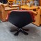 Leather & Fiberglass Lounge Chair, 1970s, Image 4
