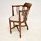 Antique Edwardian Inlaid Corner Chair, 1890s 2