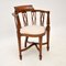 Antique Edwardian Inlaid Corner Chair, 1890s 1