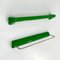 Green Bathroom Rack and Hooks from Gedy, 1970s, Set of 5 3