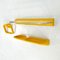 Yellow Bathroom Set by Makio Hasuike for Gedy, 1970s, Set of 4 3