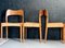 Teak Model 71 Chairs by Niels Otto Møller for J.L. Møllers, 1960s, Set of 6 2