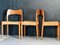 Modell 71 Stühle aus Teak von Niels Otto Møller für JL Møllers, 1960er, 6er Set 5