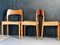 Teak Model 71 Chairs by Niels Otto Møller for J.L. Møllers, 1960s, Set of 6 5