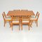 Table et Chaises de Salle à Manger Redford attribuées à E. Gomme, 1950s, Set de 7 2