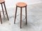 Sgabelli da bar Mid-Century in teak, Danimarca, anni '60, set di 4, Immagine 11