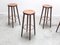 Sgabelli da bar Mid-Century in teak, Danimarca, anni '60, set di 4, Immagine 5