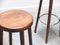 Sgabelli da bar Mid-Century in teak, Danimarca, anni '60, set di 4, Immagine 12